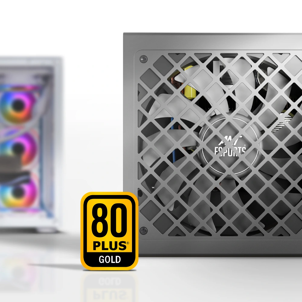 Ant Esports Desktop Power Supply 1000w 80 Plus Gold Fully-Modular FG1000 V2 view 7